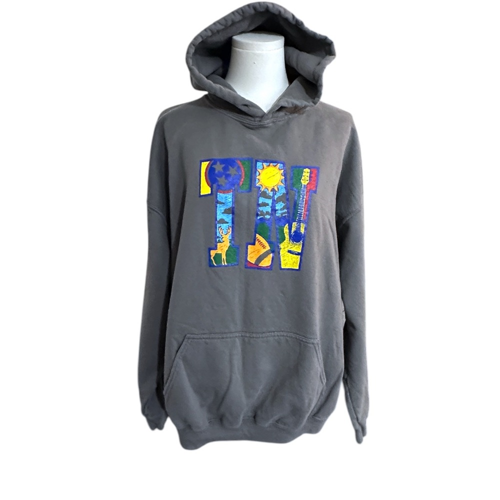 Tennessee Gildan Heavy Blend Sweatshirt Label -‎ womens XL (G46)